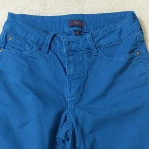 NYDJ Colored stretch ankle skinny Jean.